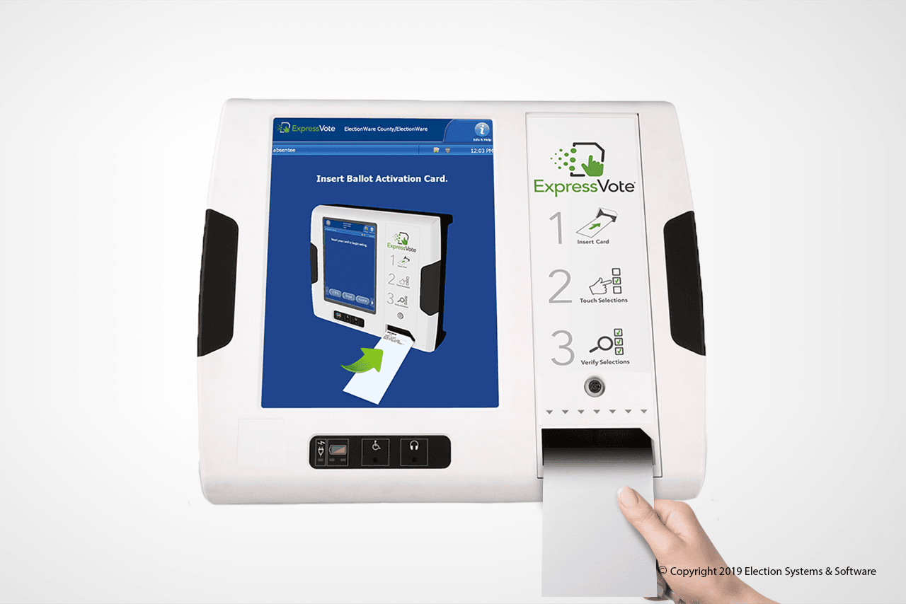 ExpressVote Ballot Marking Device